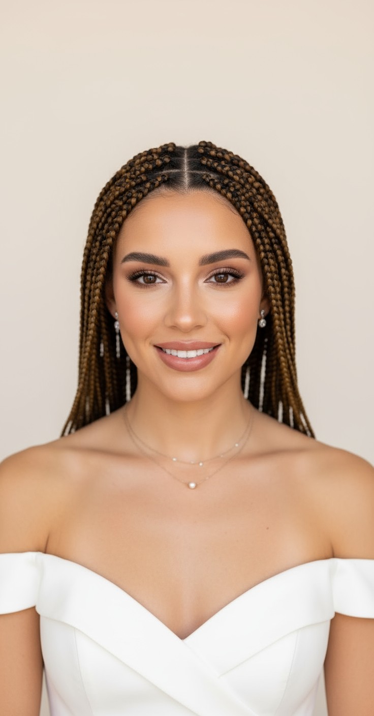 After Medium Knotless Box Braids